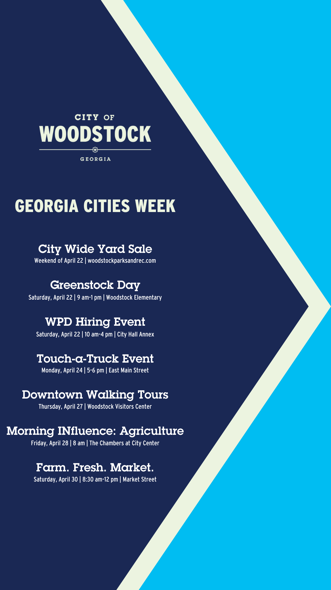 Georgia Cities Week 2022 (Instagram Story)